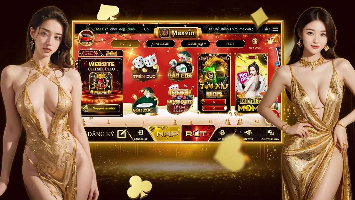 cổng game Maxvin khuyến mãi lớn